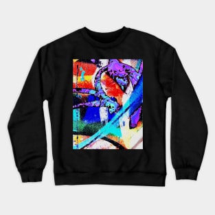 Spray,Skater,Tag by LowEndGraphics Crewneck Sweatshirt